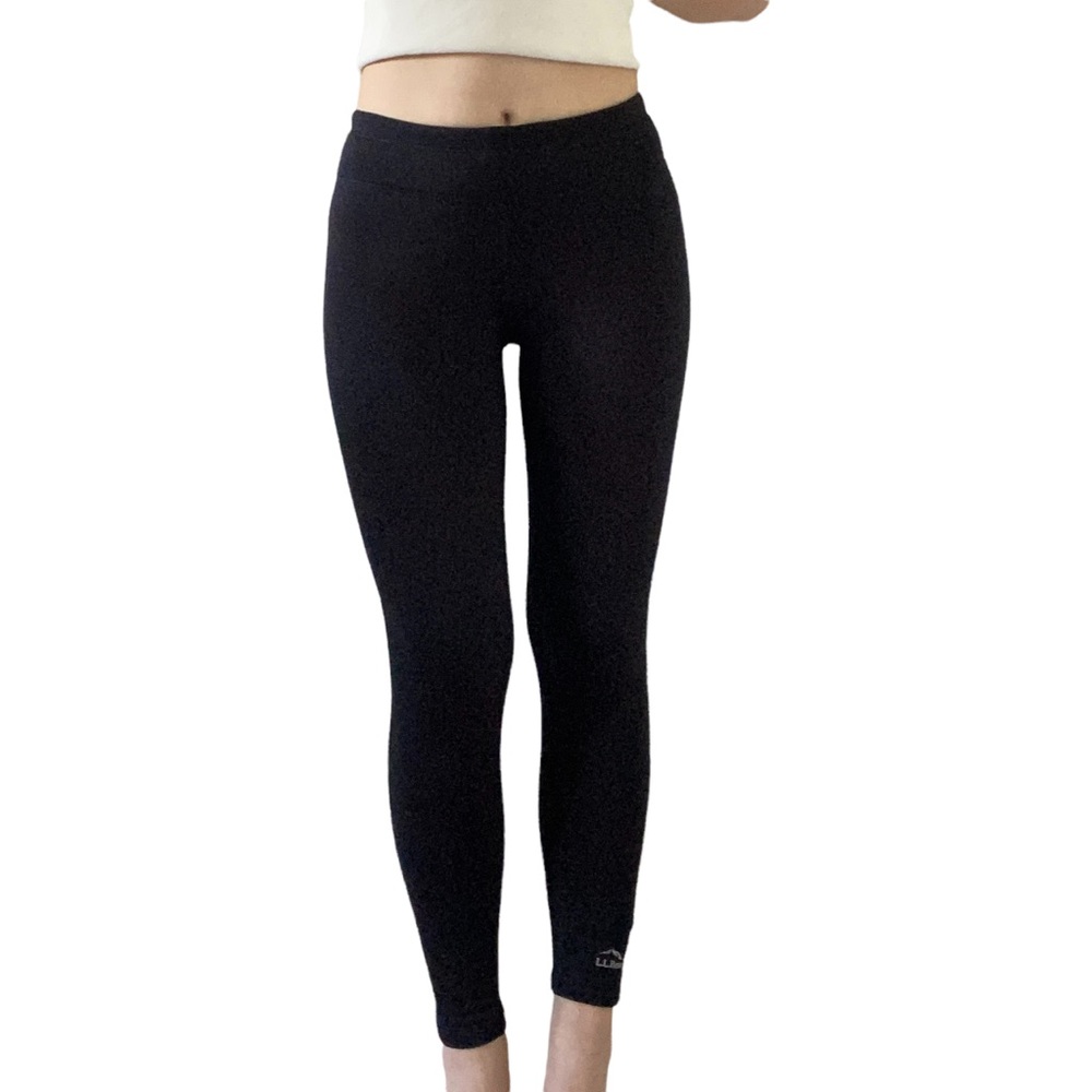 Black Fleece-Lined Leggings from L.L. Bean